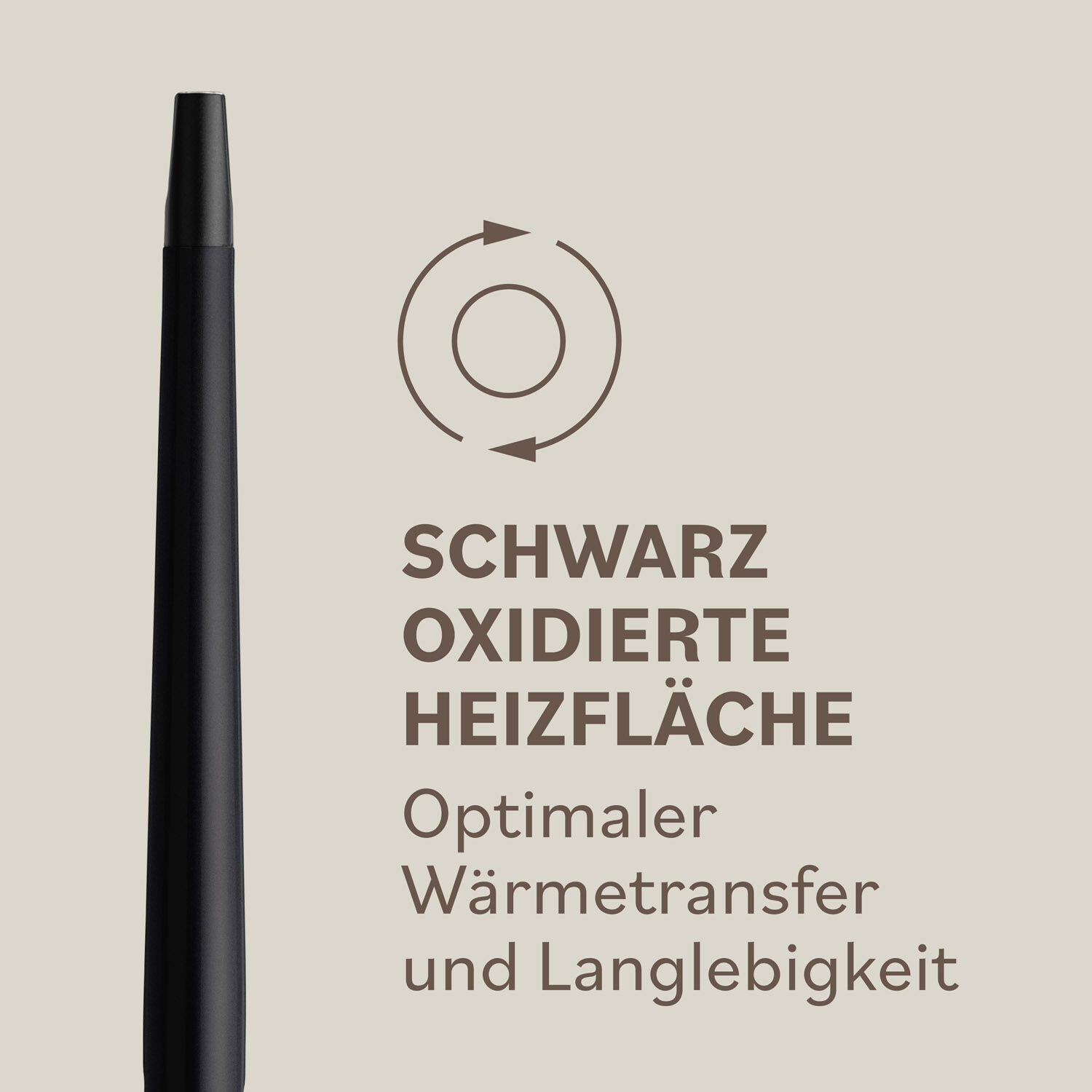 Konischer Lockenstab - &Oslash; 19-13mm